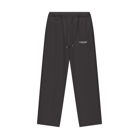 Fleece Lined Straight Leg Pants - 460 GSM