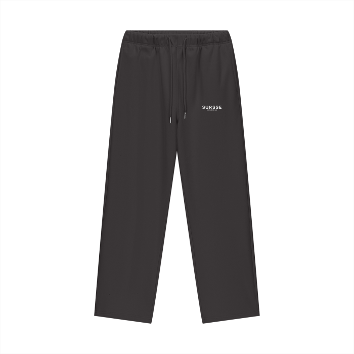 Fleece Lined Straight Leg Pants - 460 GSM