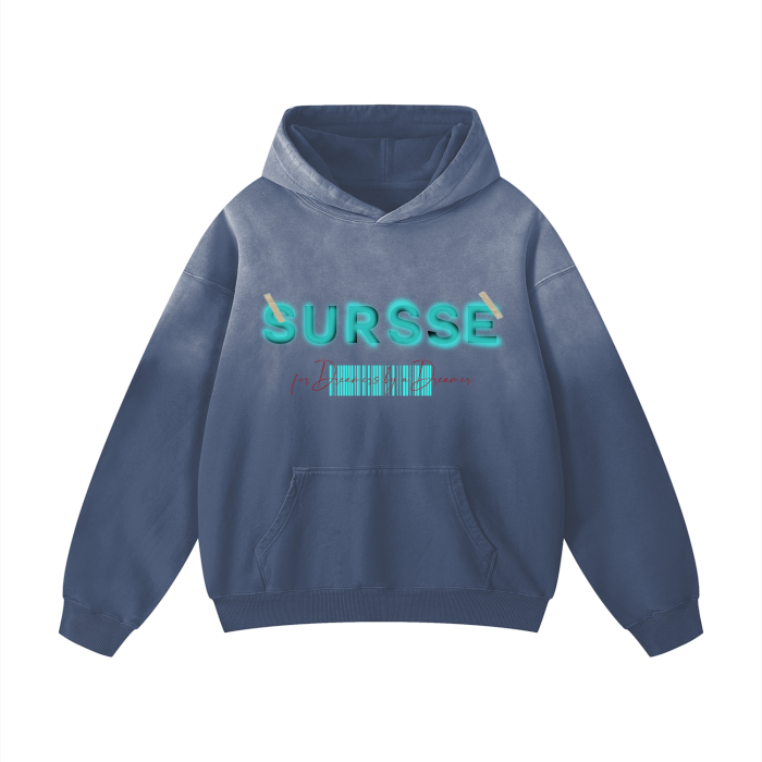 Sursse Distress Oversize Hoodie