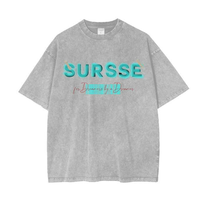 Distress Oversize Tee